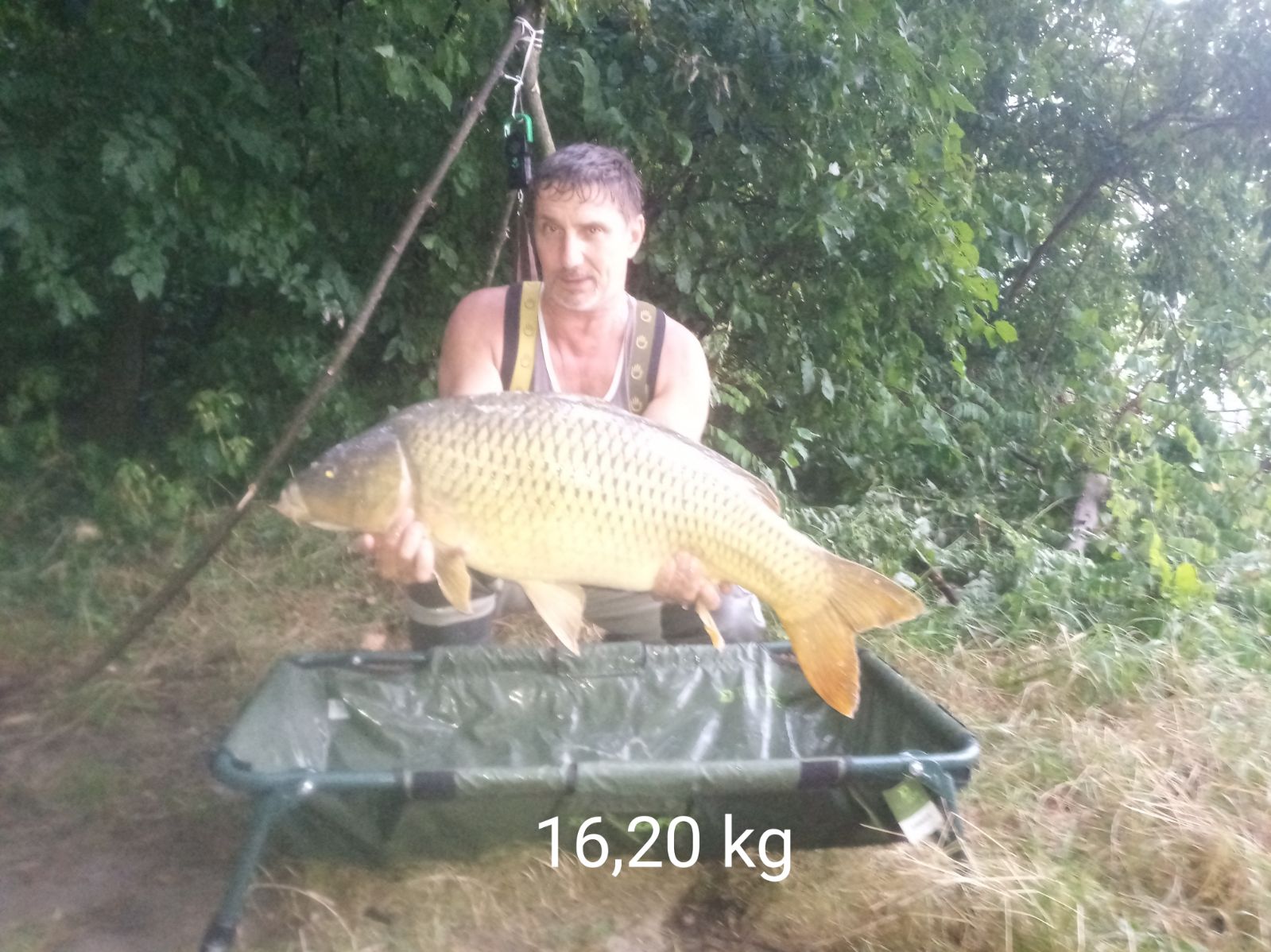 Rasťo Nagy Zemplínska šírava kapor 16,20kg