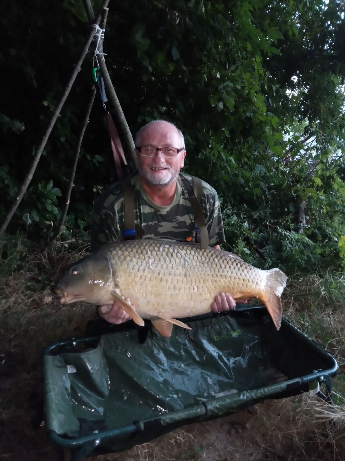 Vlado Kročko Zemplínska šírava 30.8.2023 kapor 21,40kg